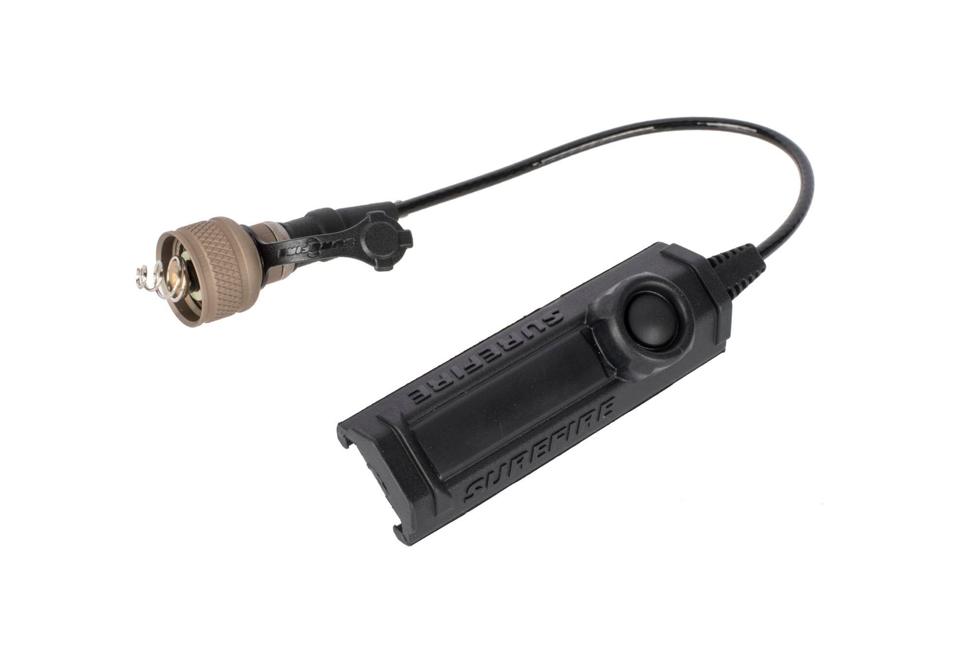 SureFire Replacement Rear Cap Assembly and SR07 Rail Tape Switch Tan